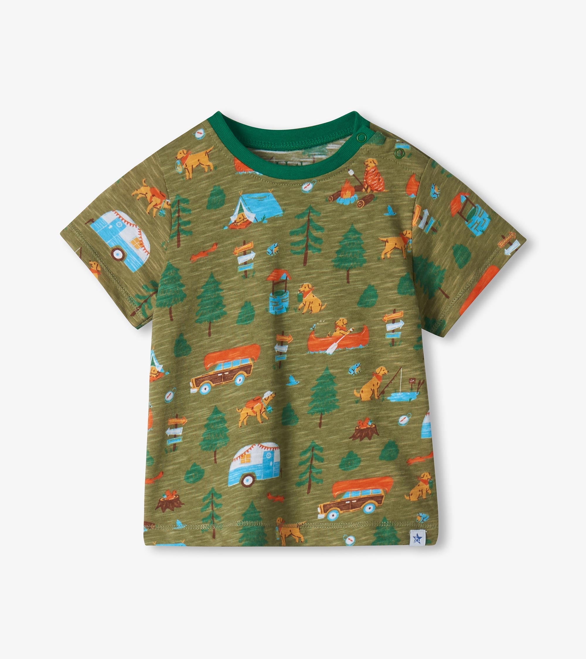 Baby & Toddler Boys Summer Camping T-Shirt & Shorts Set | Hatley Onsale Baby & Toddler