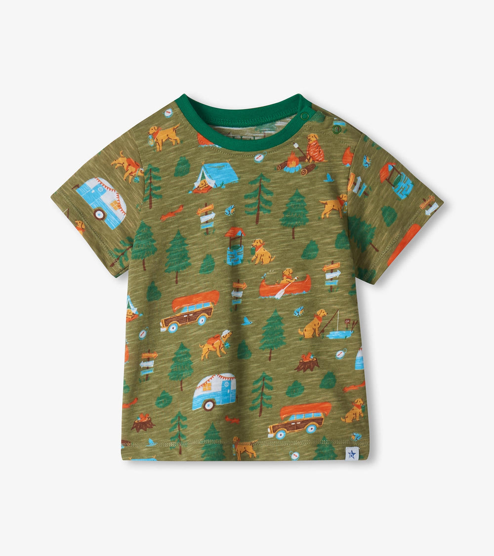 Baby & Toddler Boys Summer Camping T-Shirt & Shorts Set | Hatley Onsale Baby & Toddler