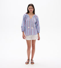 Naomi Blouse - Chambray Rainbow | Hatley US Women