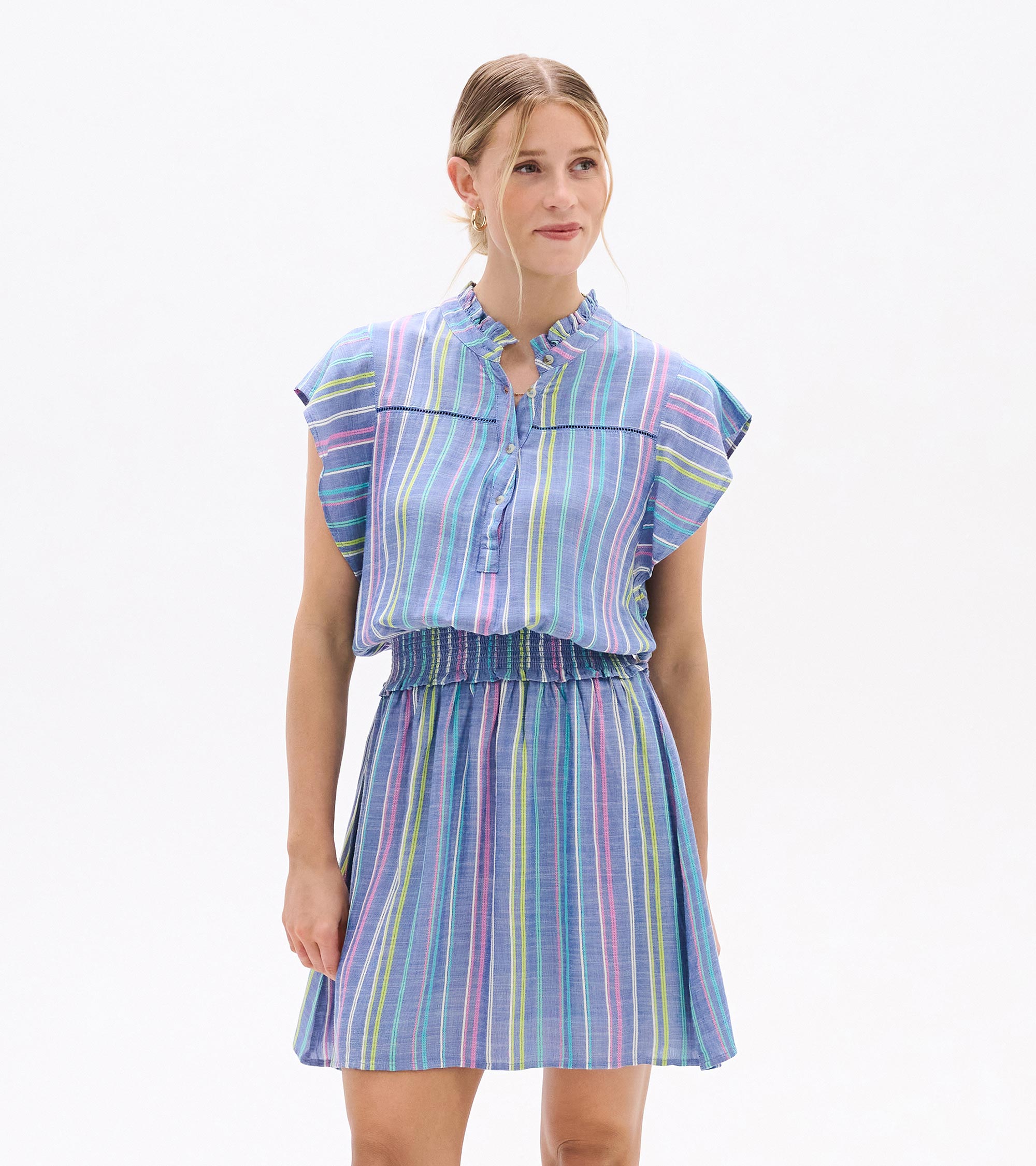 Ava Dress - Summer Stripes | Hatley US Women