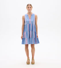 Savannah Dress - Chambray Stripes | Hatley