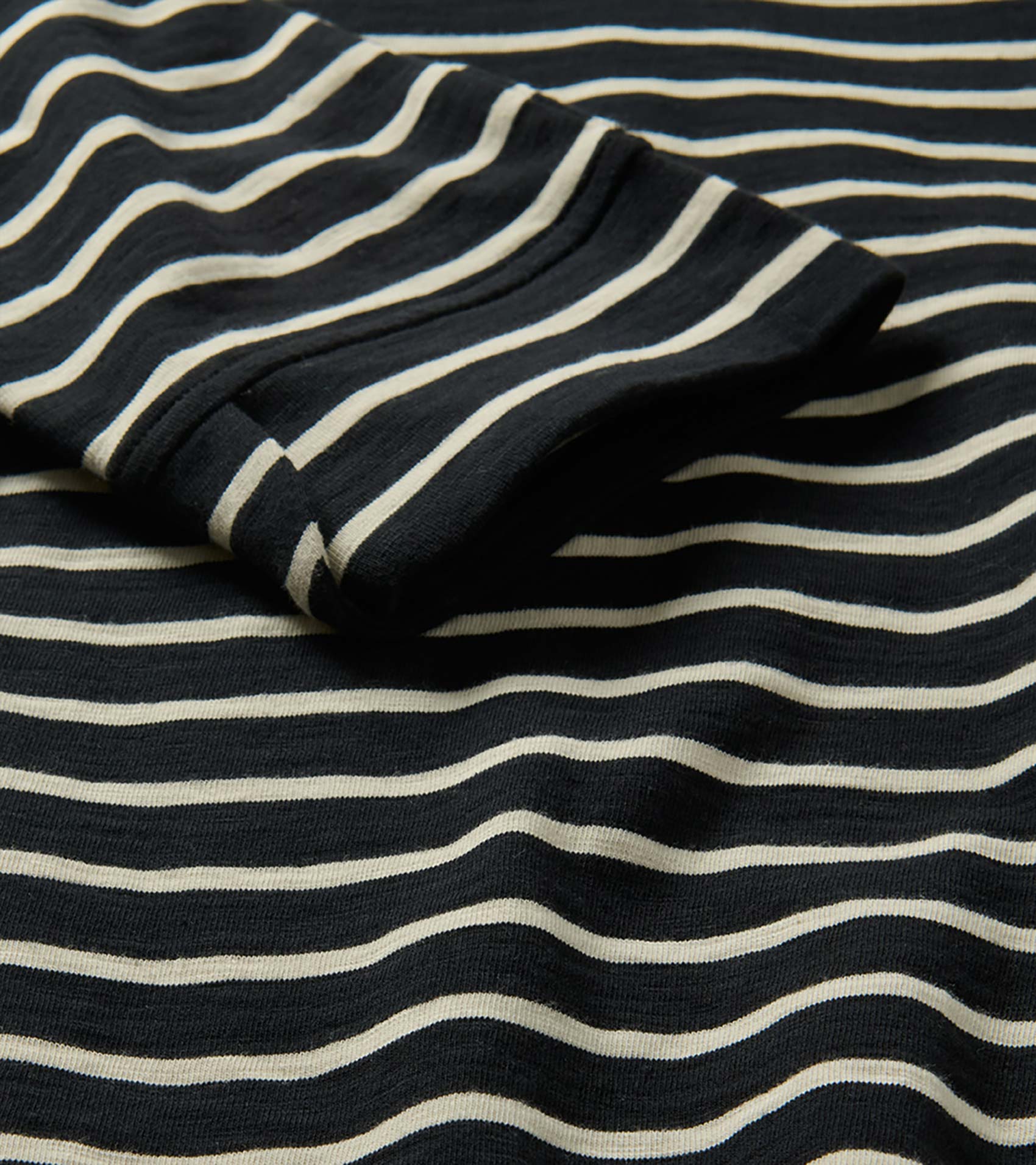 Lily Notch Neck Dress - Caviar Stripes | Hatley