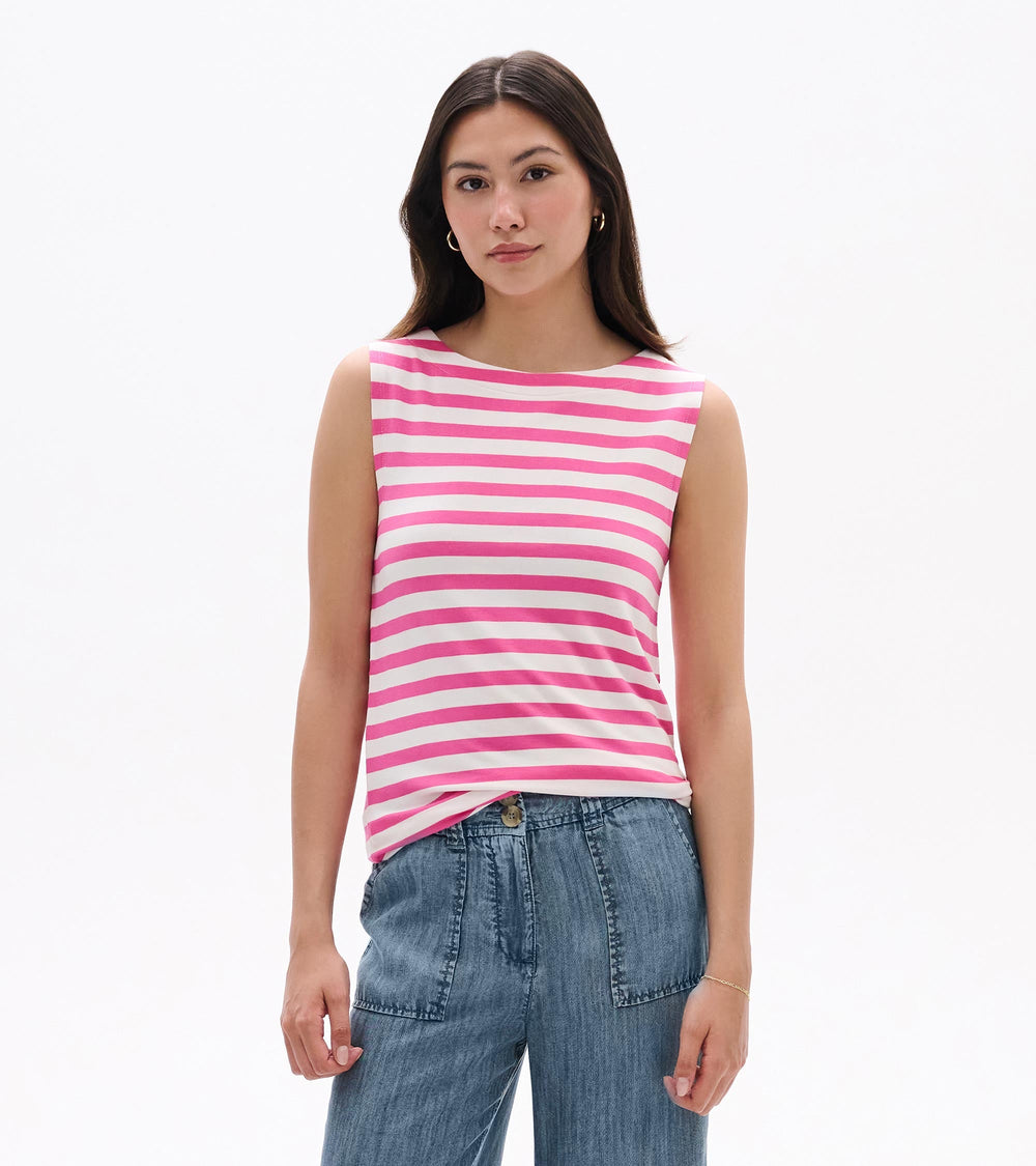 Everyday Tank - Carmine Rose Stripes | Hatley Sale Women