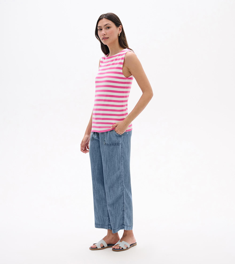 Everyday Tank - Carmine Rose Stripes | Hatley Sale Women