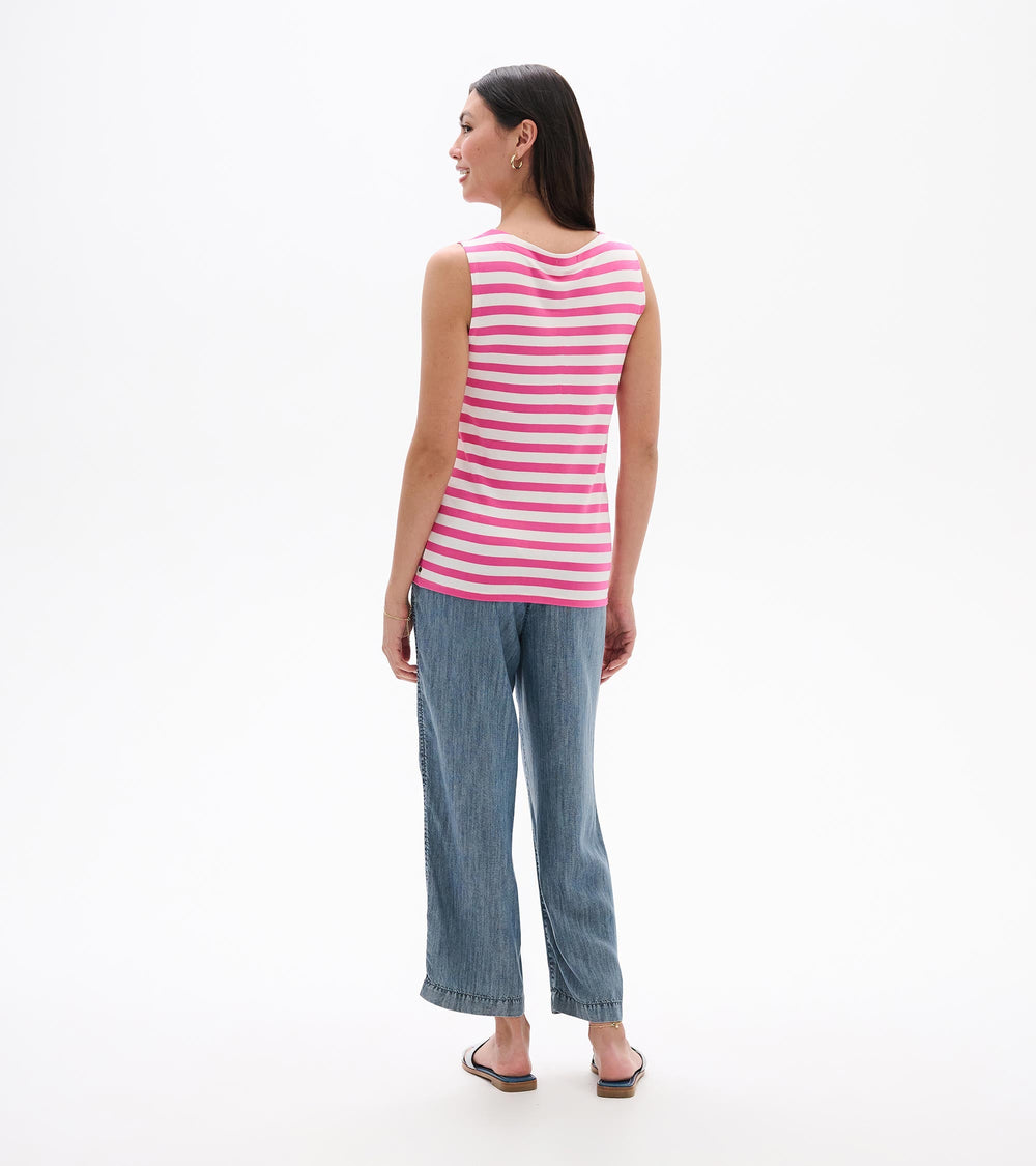 Everyday Tank - Carmine Rose Stripes | Hatley Sale Women