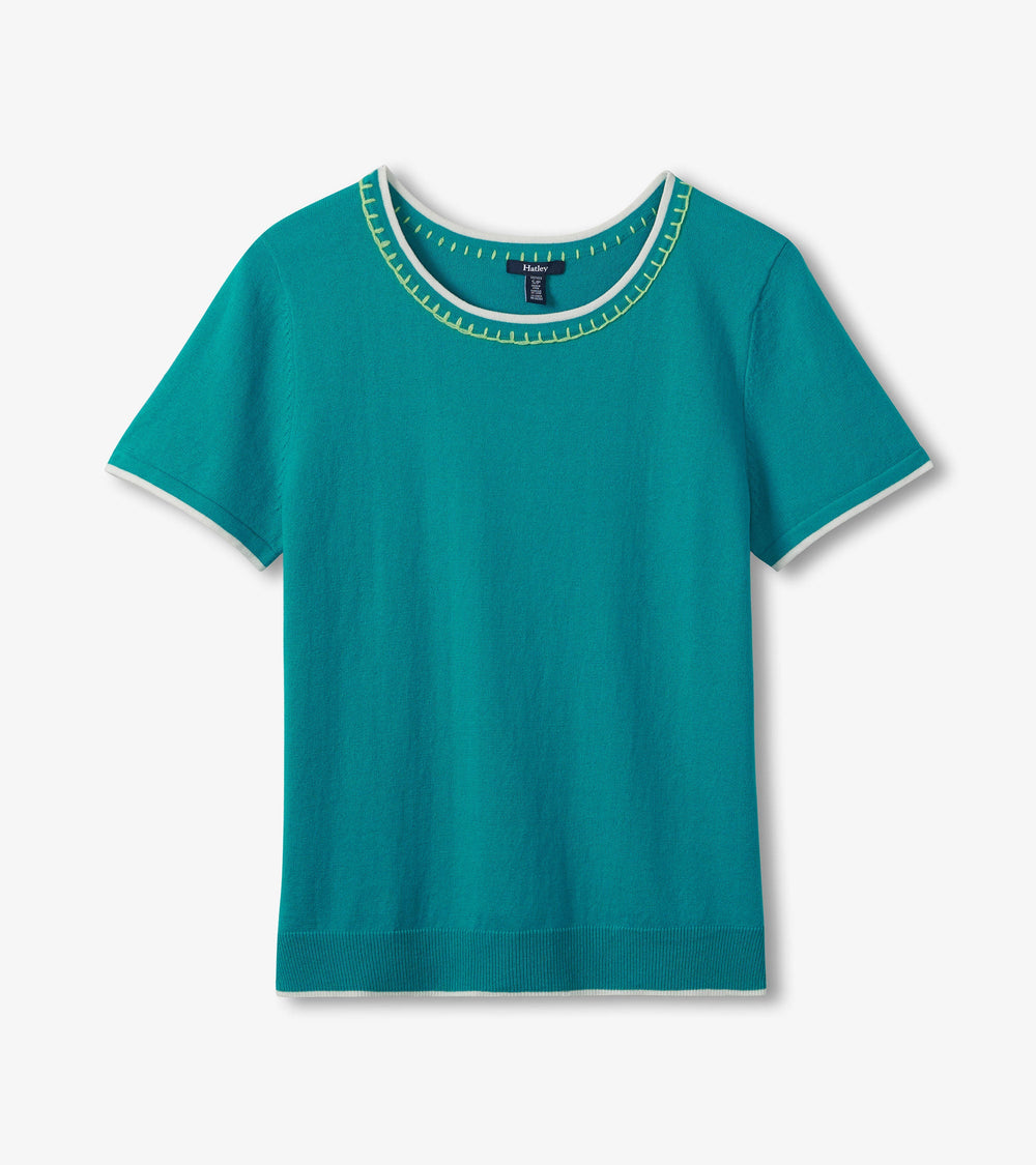 Simone Knit Tee - Ceramic | Hatley For Women