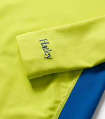 Boys Lime & Blue Colorblock Long Sleeve Rashguard | Hatley Onsale Boys