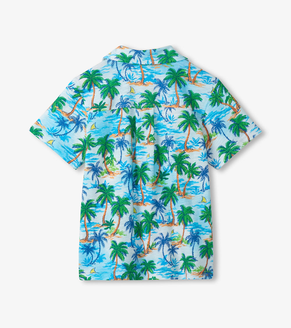 Boys Deserted Island Jersey Button Down | Hatley For Boys