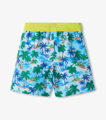 Boys Tropical Palm Swim Trunks | Hatley Discount Boys