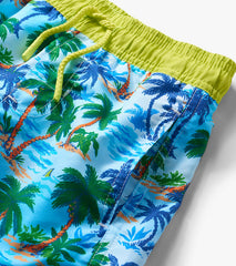 Boys Tropical Palm Swim Trunks | Hatley Discount Boys