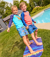 Boys Dino Party Swim Trunks | Hatley Sale Boys