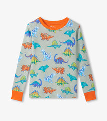 Boys Dino Party Cotton Pajama Set | Hatley Onsale Boys