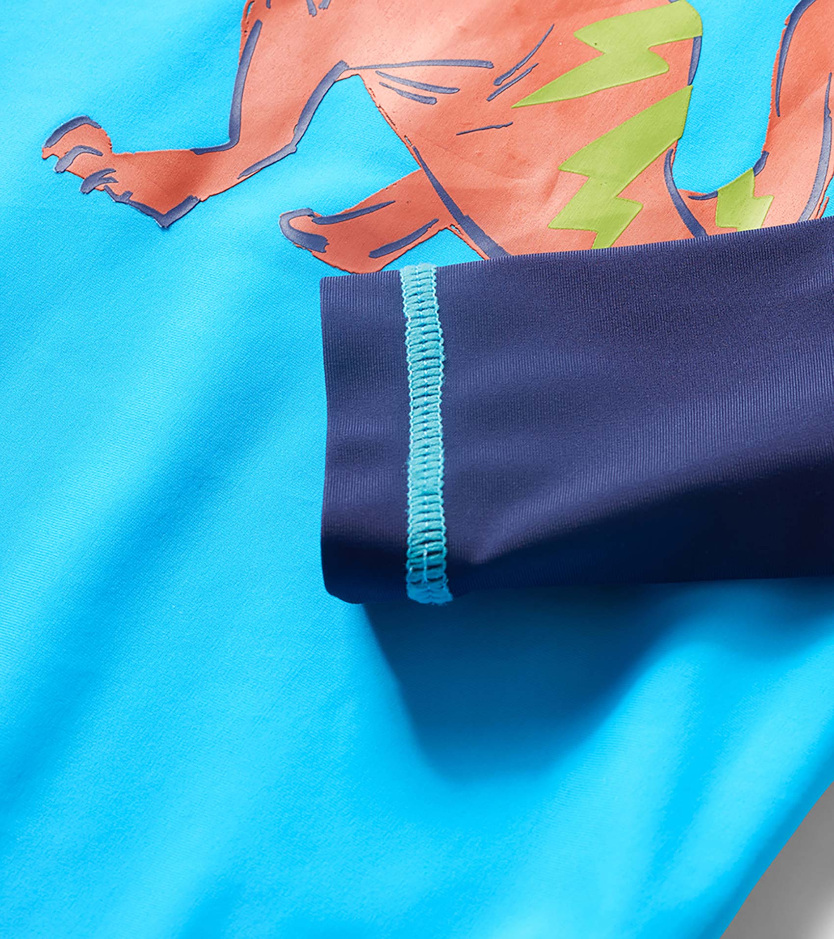 Boys Dino Graphic Long Sleeve Rashguard | Hatley For Boys