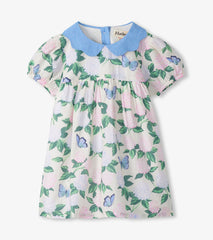 Baby & Toddler Girls Enchanted Garden Woven Collar Dress | Hatley Outlet Baby & Toddler