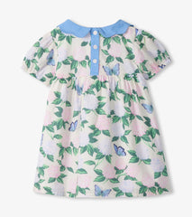 Baby & Toddler Girls Enchanted Garden Woven Collar Dress | Hatley Outlet Baby & Toddler