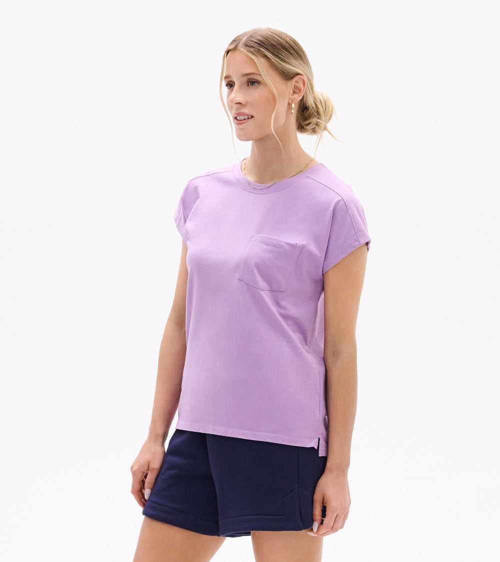 Ella Relaxed Tee - English Lavender | Hatley Onsale Women