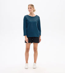Button Bretton - French Blue Stripes | Hatley
