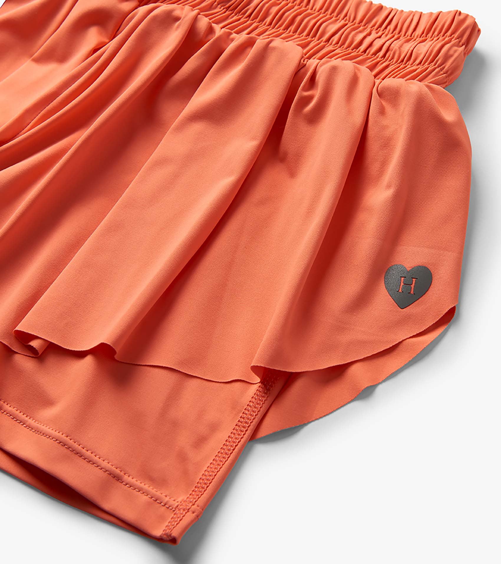 Girls Fusion Coral Running Shorts | Hatley