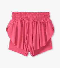 Girls Fandango Pink Running Shorts | Hatley US Girls
