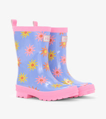 Girls Faded Suns Shiny Rain Boots | Hatley