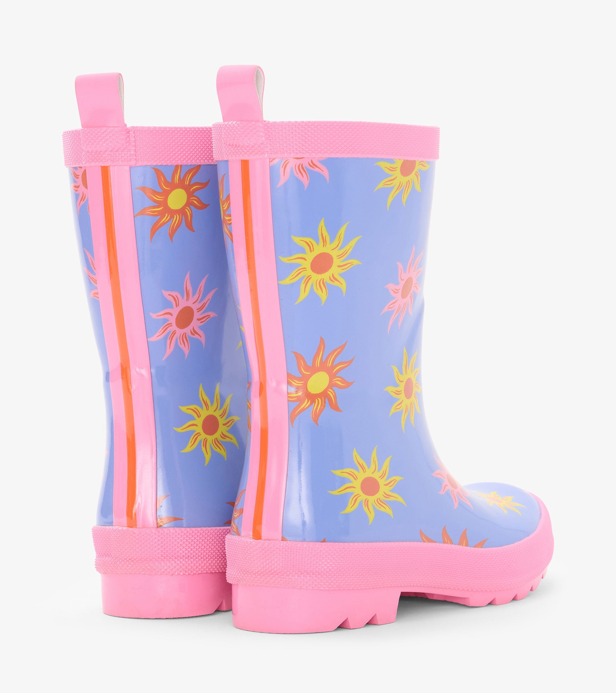 Girls Faded Suns Shiny Rain Boots | Hatley