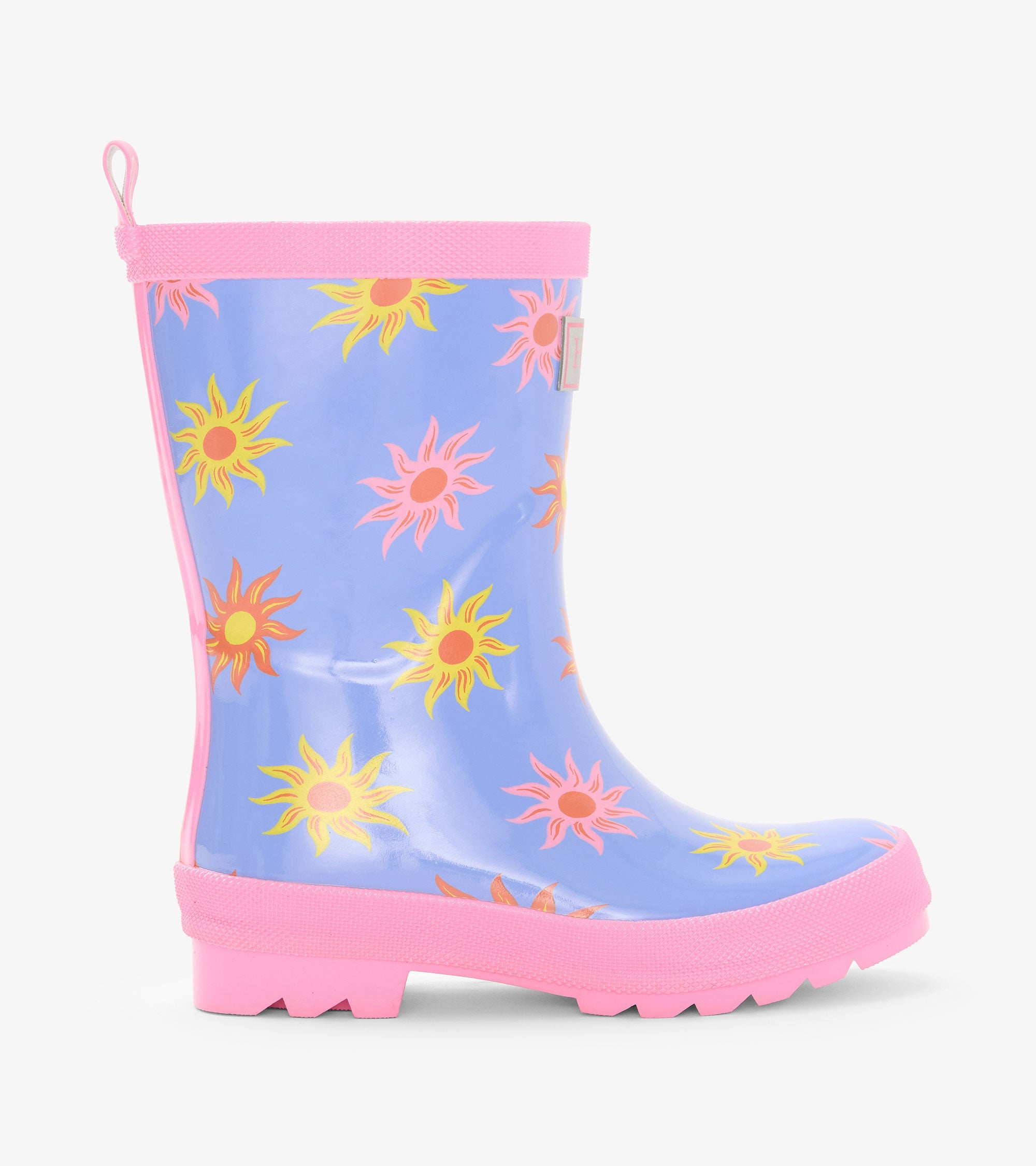 Girls Faded Suns Shiny Rain Boots | Hatley