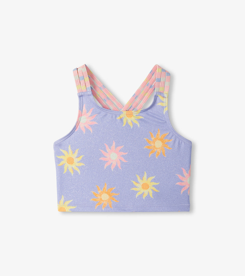 Girls Lavender Sunshine Two-Piece Swimsuit | Hatley Discount Girls