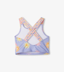 Girls Lavender Sunshine Two-Piece Swimsuit | Hatley Discount Girls