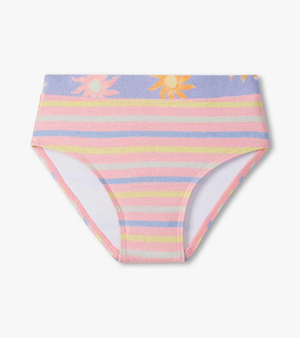 Girls Lavender Sunshine Two-Piece Swimsuit | Hatley Discount Girls