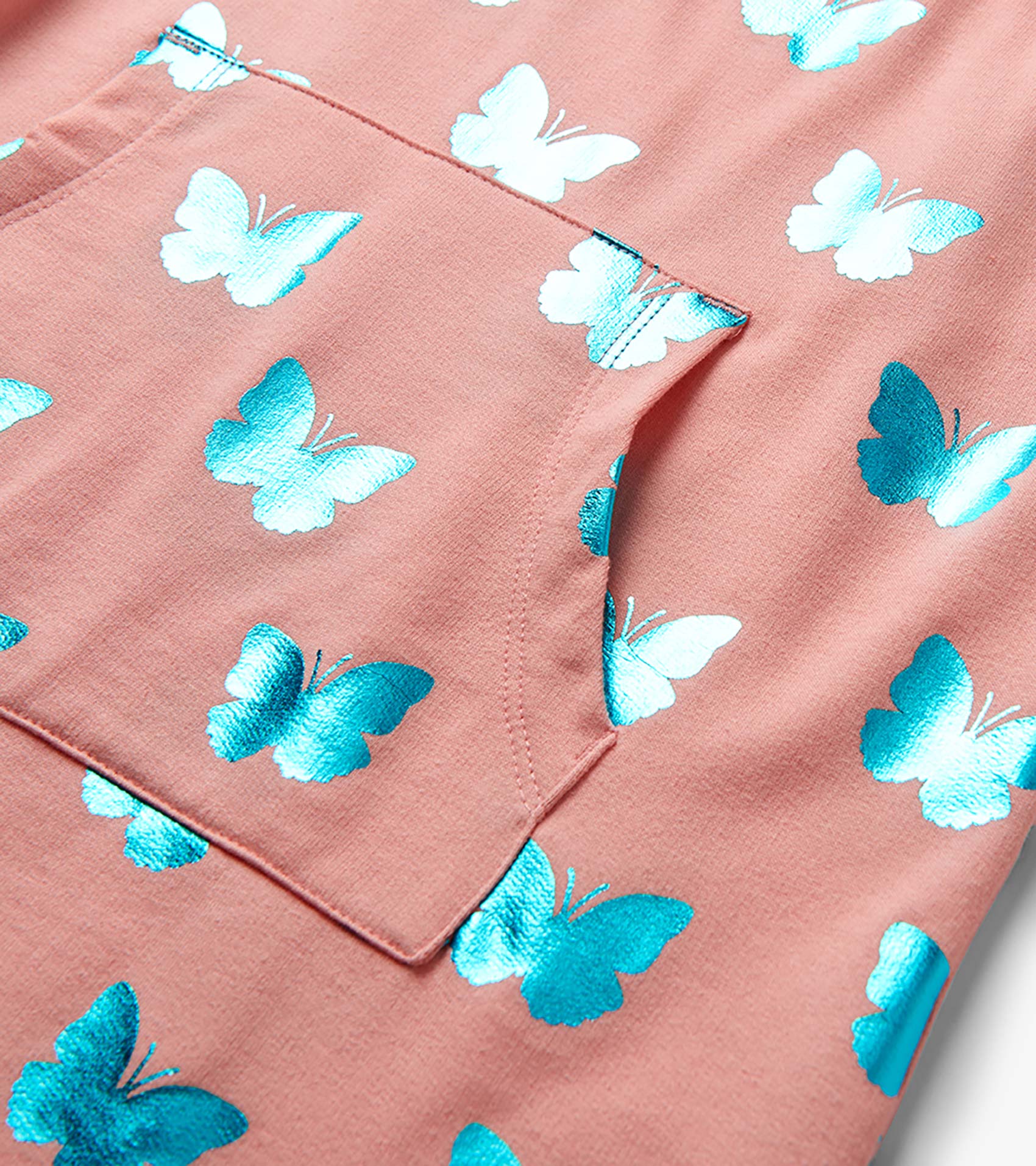 Girls Glitter Butterfly Slouchy Dress | Hatley