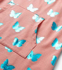 Girls Glitter Butterfly Slouchy Dress | Hatley