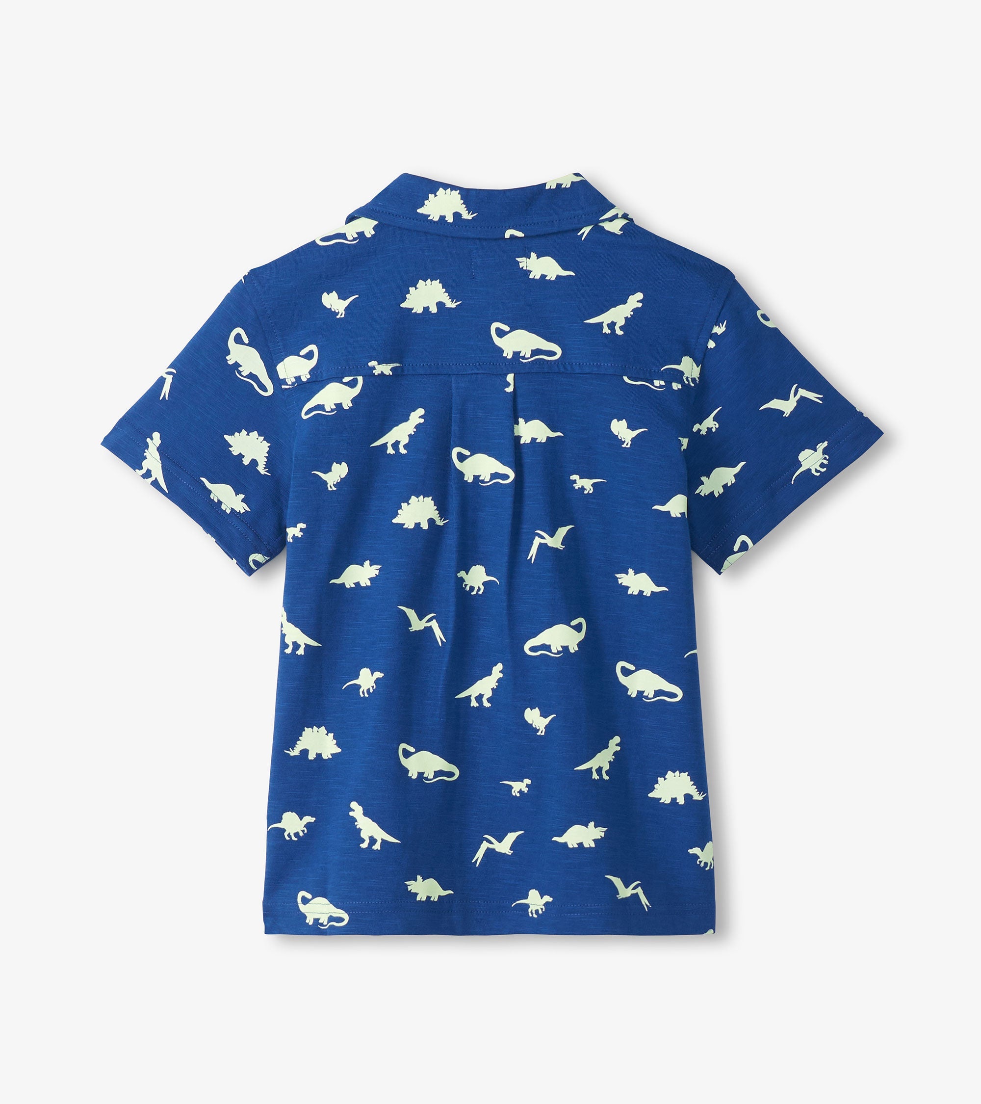 Boys Glow in the Dark Dinos Jersey Button Down | Hatley For Boys
