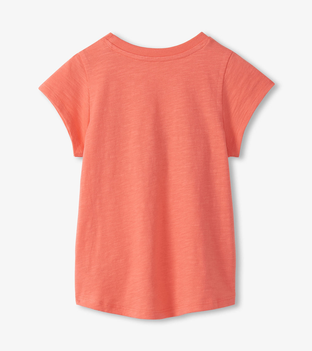 Girls Butterfly Tie Front T-Shirt | Hatley Sale Girls