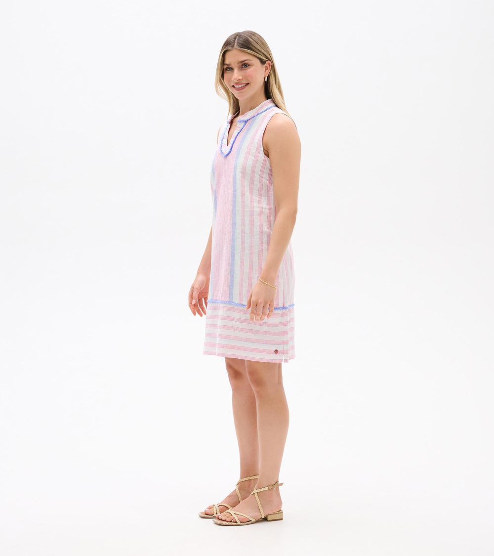 Marin Dress - Gradient Pink Stripes | Hatley Outlet Women