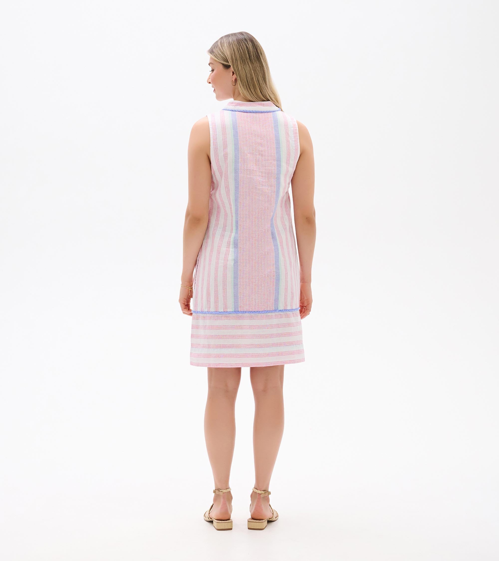 Marin Dress - Gradient Pink Stripes | Hatley Outlet Women