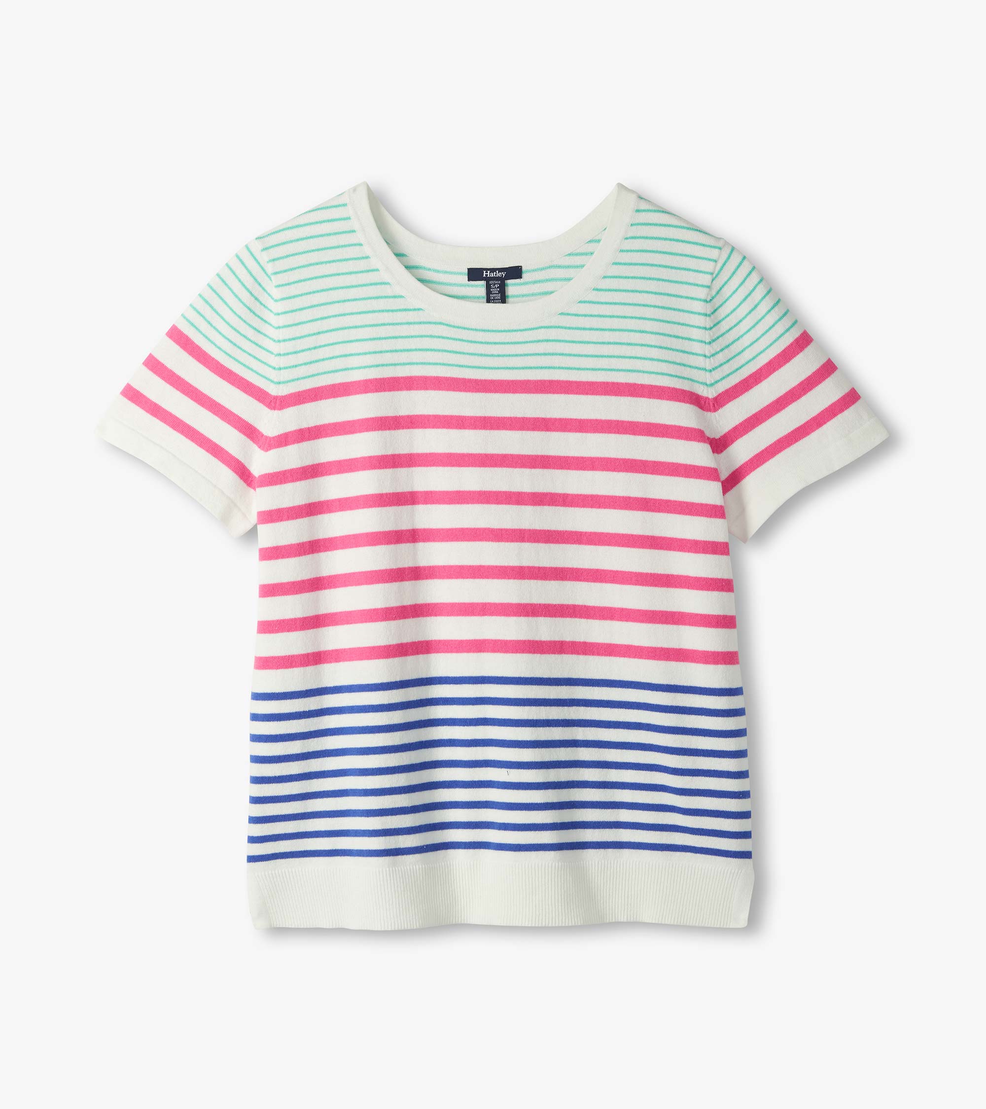 Simone Knit Tee - Summer Stripes | Hatley Sale Women