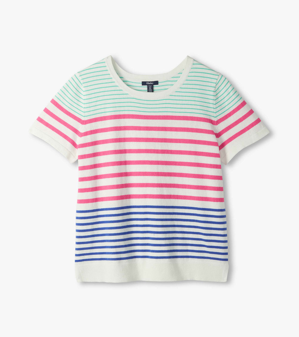 Simone Knit Tee - Summer Stripes | Hatley Sale Women