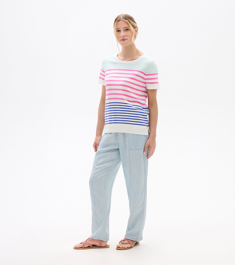 Simone Knit Tee - Summer Stripes | Hatley Sale Women