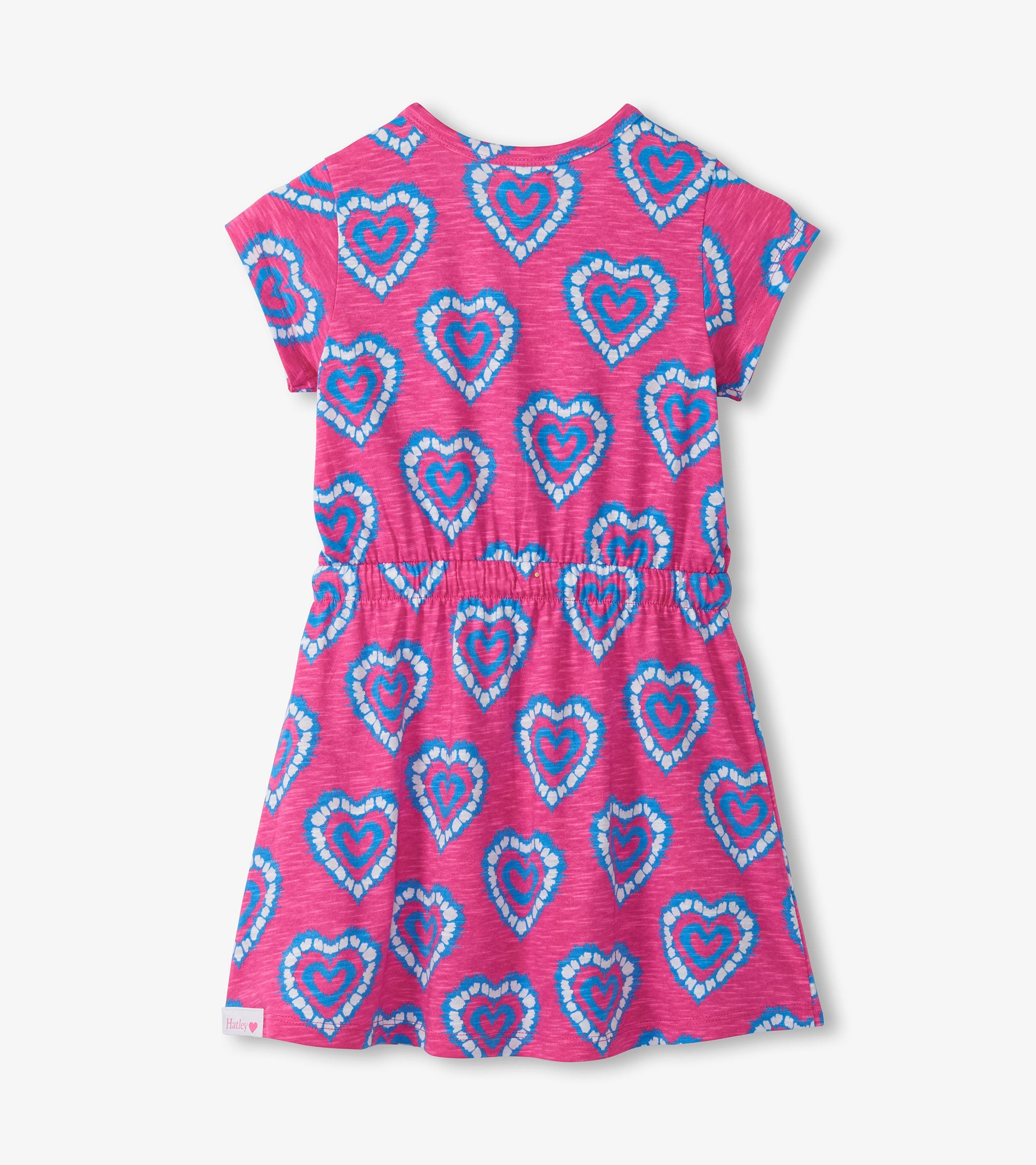 Girls Heart Burst Short Sleeve Dress | Hatley US Girls