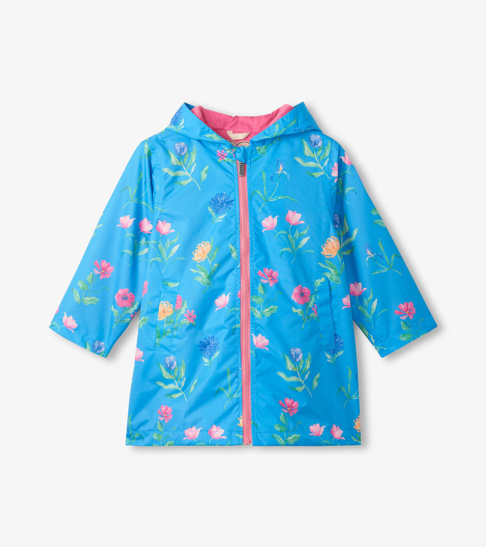 Girls Hyper Real Floral A-Line Swing Jacket | Hatley Outlet Girls