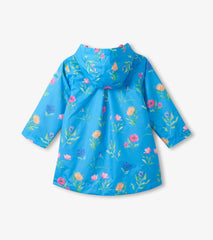 Girls Hyper Real Floral A-Line Swing Jacket | Hatley Outlet Girls