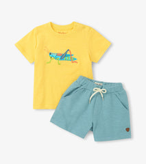 Baby & Toddler Boys Grasshopper T-Shirt & Shorts Set | Hatley
