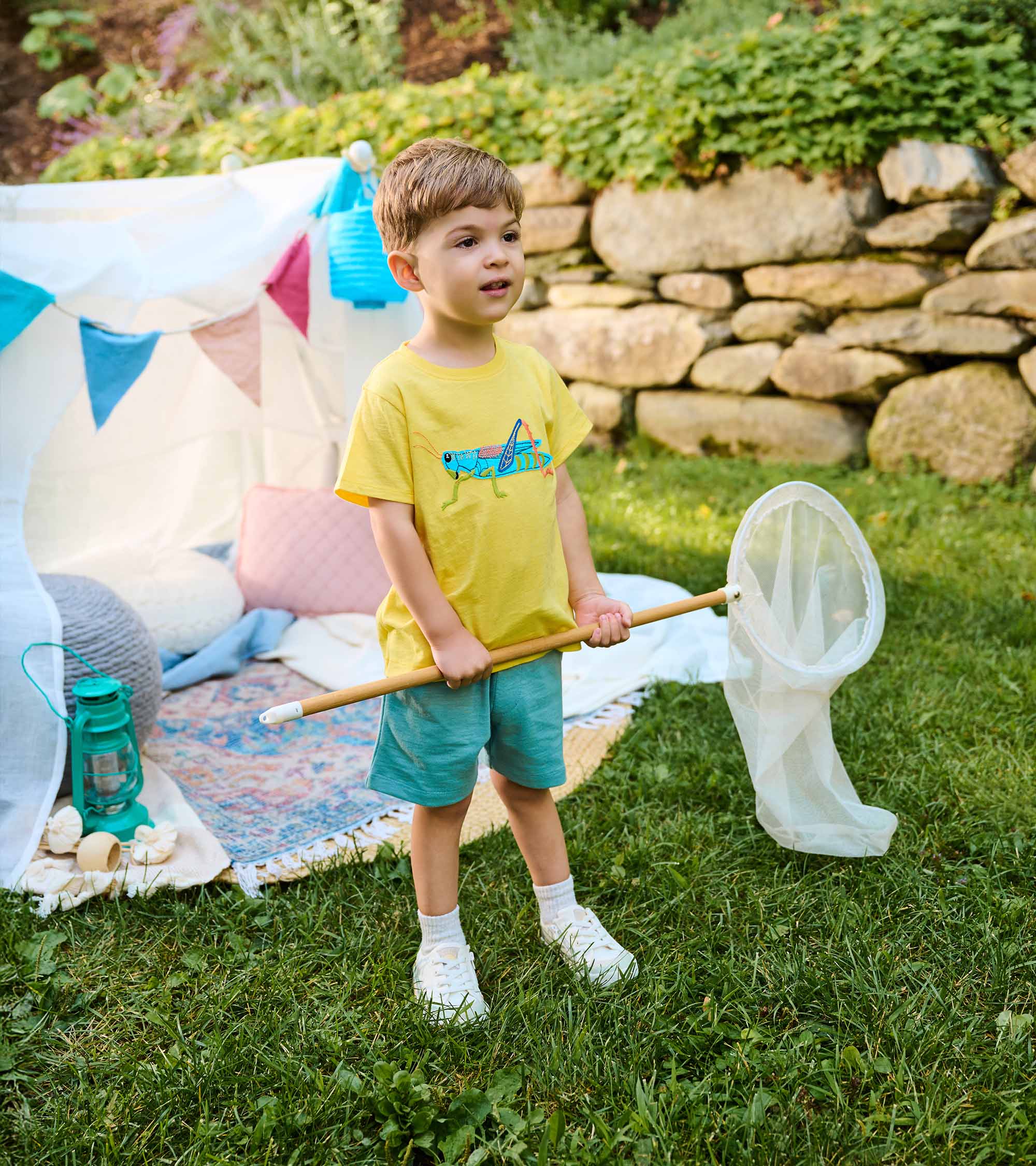Baby & Toddler Boys Grasshopper T-Shirt & Shorts Set | Hatley
