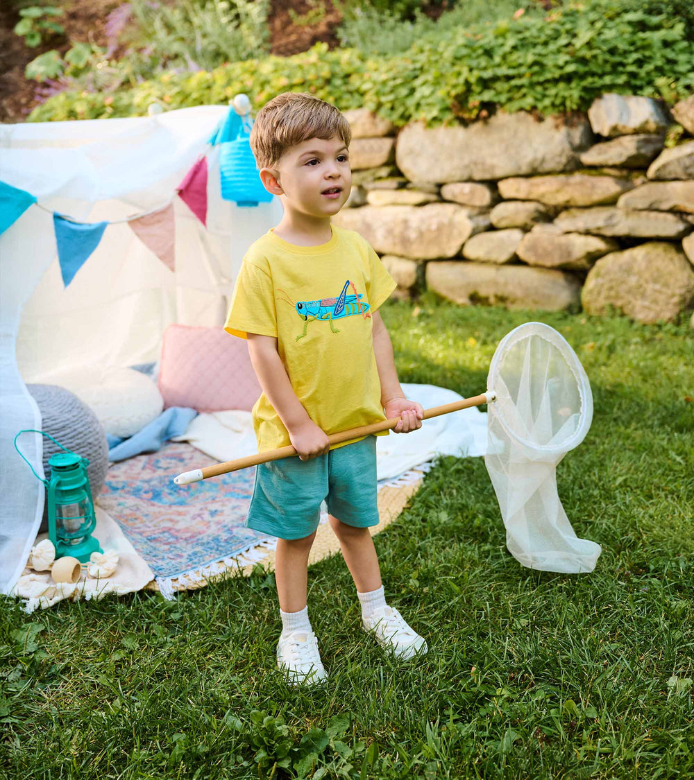Baby & Toddler Boys Grasshopper T-Shirt & Shorts Set | Hatley