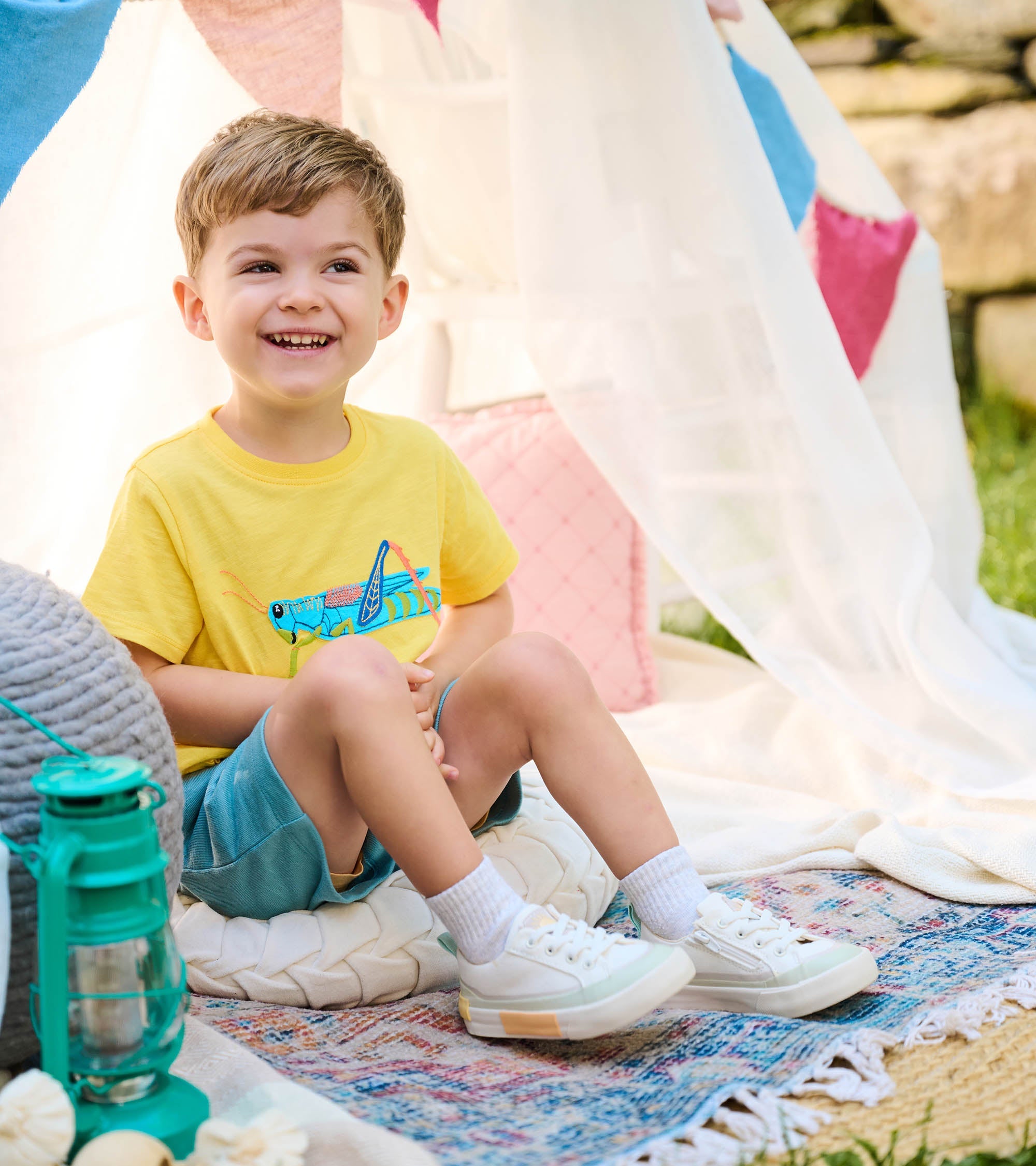 Baby & Toddler Boys Grasshopper T-Shirt & Shorts Set | Hatley