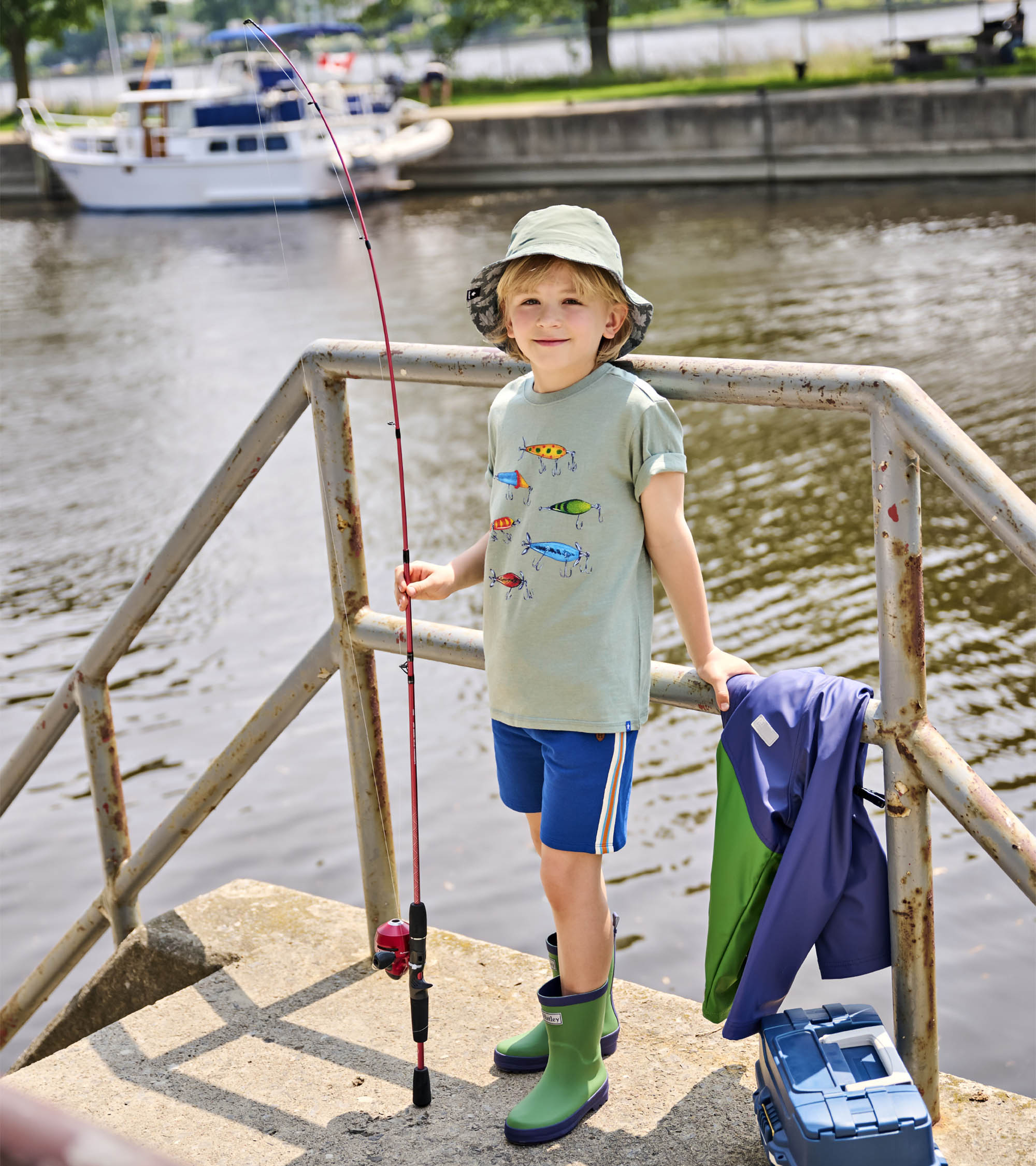 Boys Limoges Pull-On Shorts | Hatley For Boys
