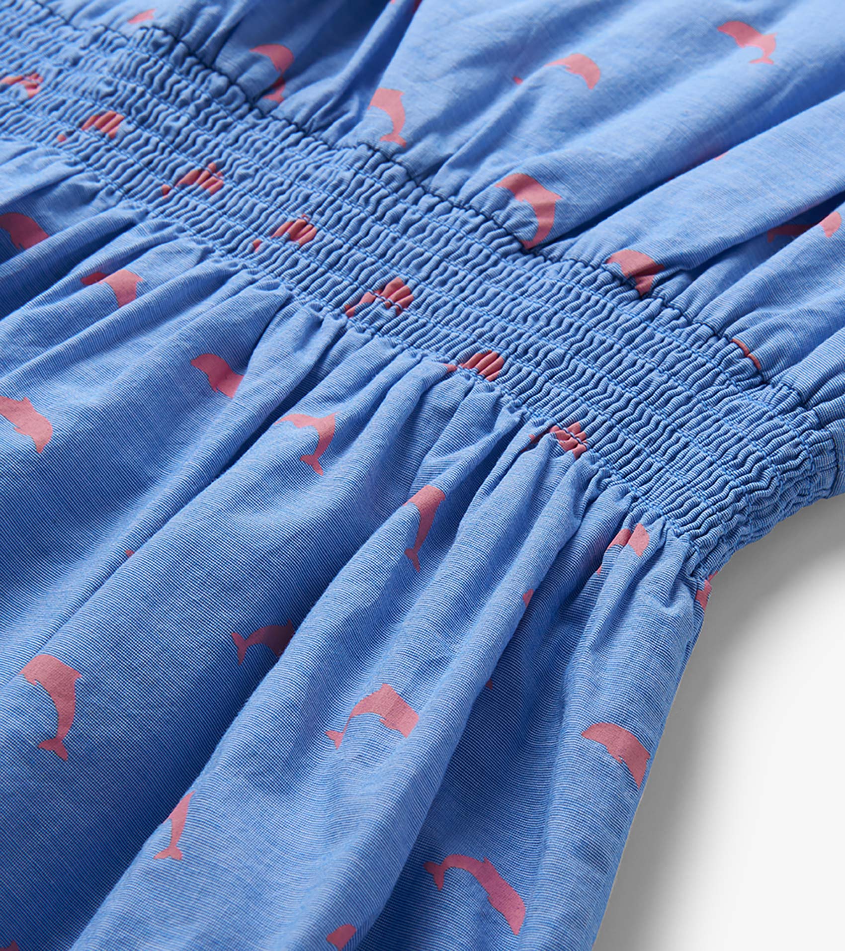Girls Little Pink Dolphins Woven Play Dress | Hatley US Girls