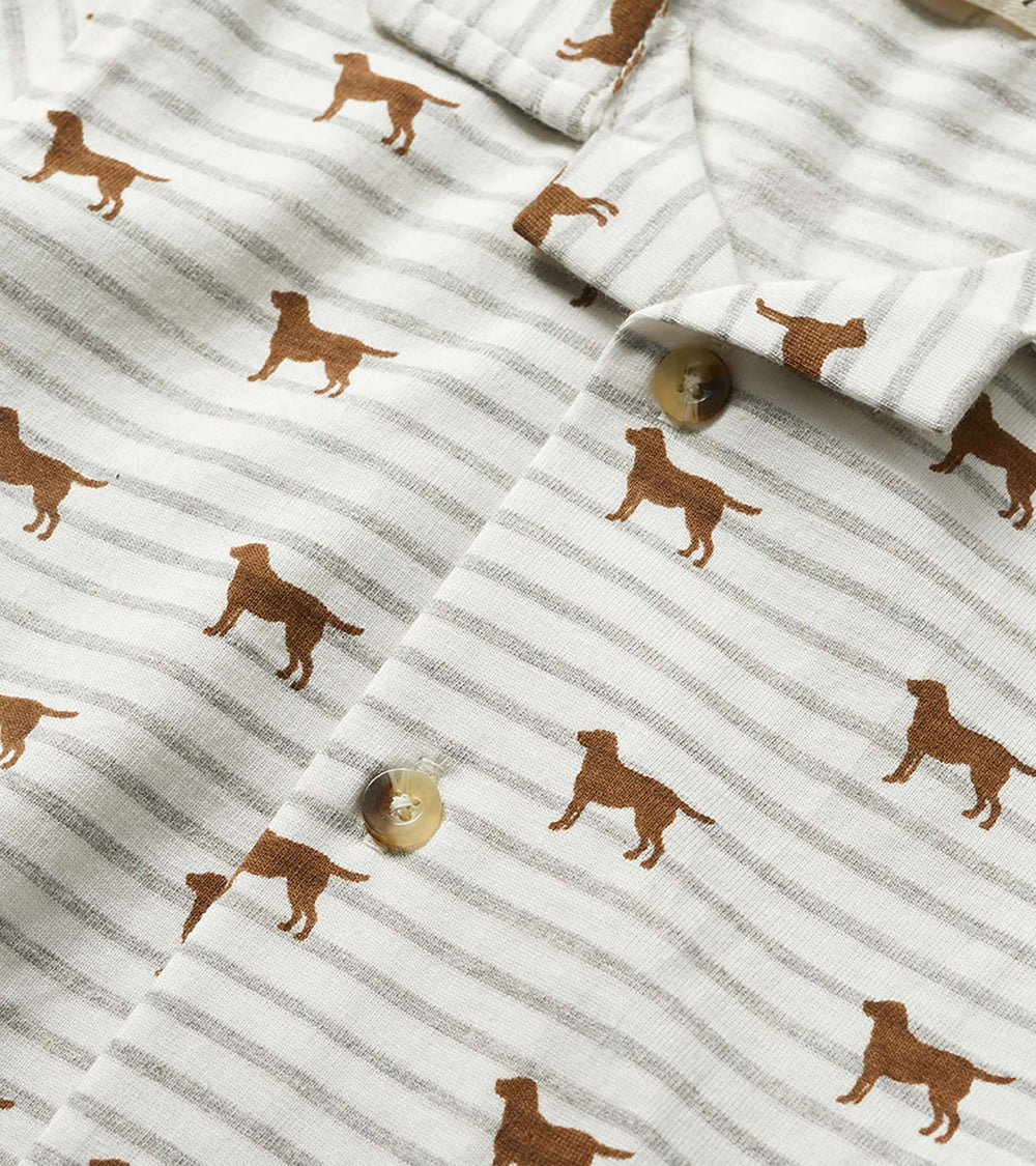 Baby & Toddler Boys Little Pups Jersey Button Down | Hatley Sale Baby & Toddler