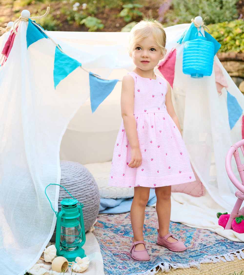 Baby & Toddler Girls Gingham Berries Party Dress | Hatley