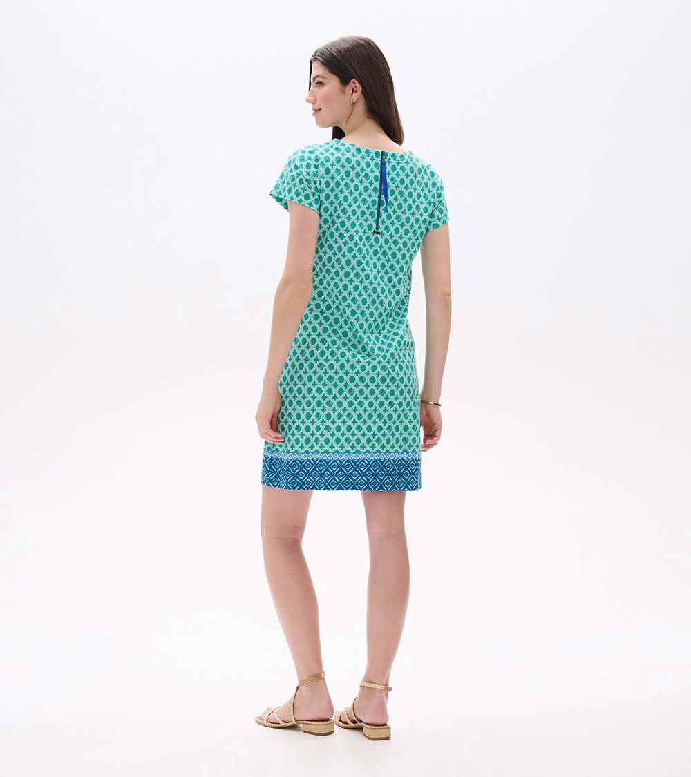 Zip-Back Tee Dress - Arcadia Medallion | Hatley Discount Women